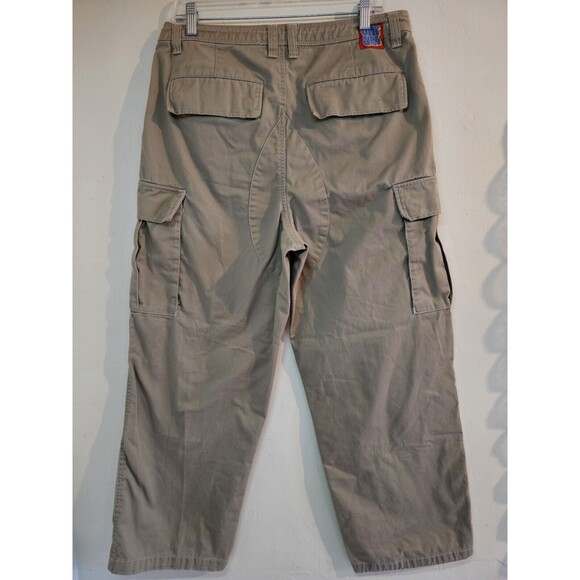 Empyre Cargo Khaki Jeans Size 32 - Picture 4 of 10